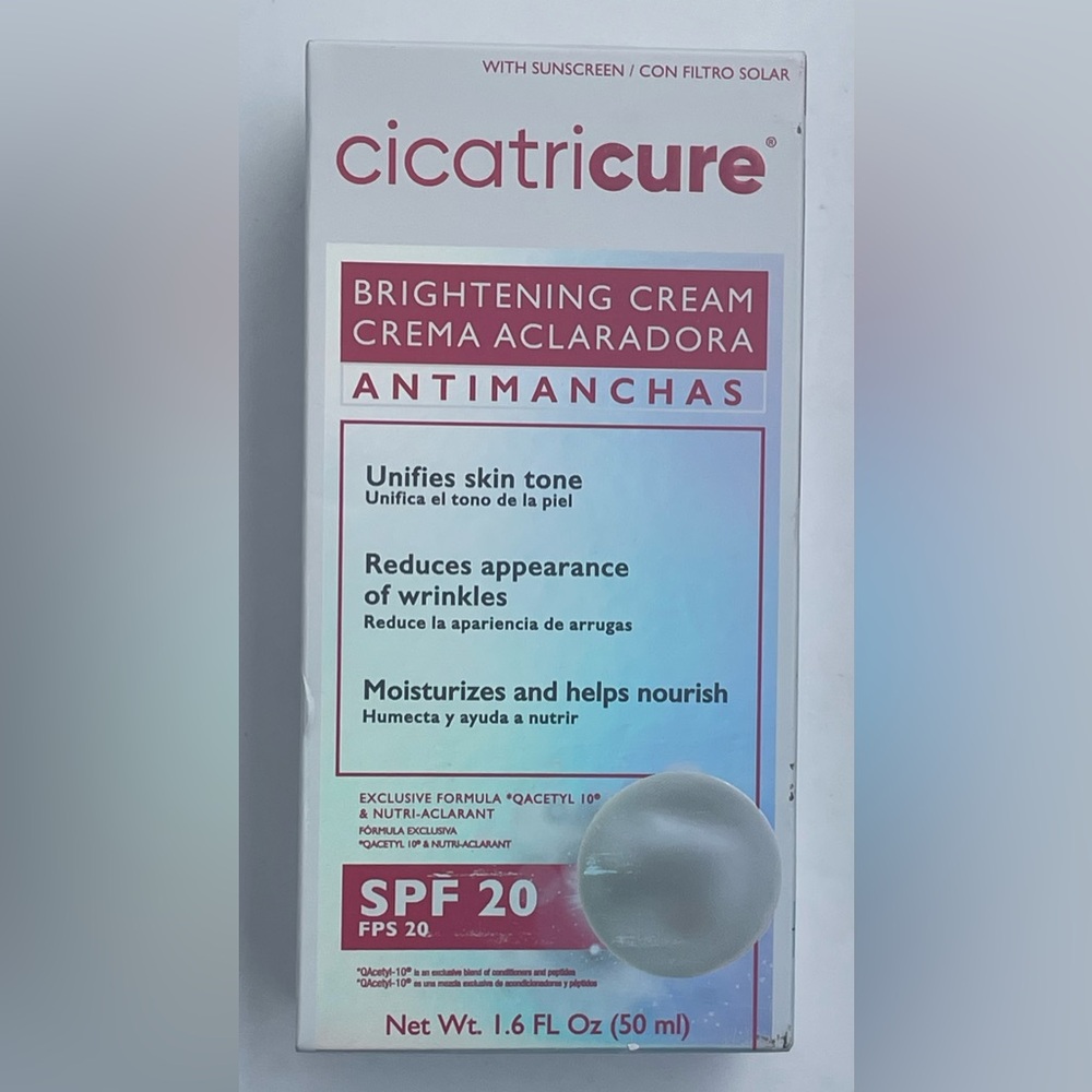 cicatricure® Anti-Wrinkle Brightening Cream with Qacetyl 10®